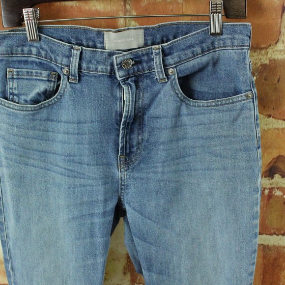 EVERLANE The High Rise Skinny Jean Womens 30 Regular Medium Wash Designer $68 - Picture 4 of 8